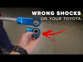 Your Lifted 4Runner or Tacoma Has the WRONG Rear Shocks Here s Why