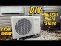 DIY Senville Leto Mini Split 2 Year Review