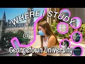 where I study at Georgetown University 5 study spots for Georgetown Students