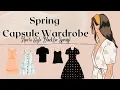 MINIMALIST CAPSULE WARDROBE SPRING 22 Cozy Elegant Style HOW TO STYLE BLACK FOR SPRING