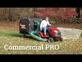Cyclone Rake Commercial PRO Features Lawn Vacuum