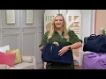 Vera Bradley Miramar Cotton Weekender on QVC