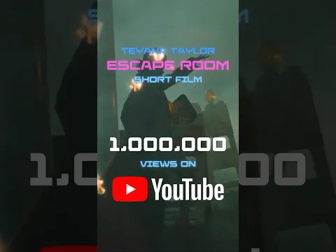 THE ESCAPE ROOM SHORT FILM HAS HIT A MILLIIIII ​⁠@YouTube  🎉🎊🥂KEEP RUNNING IT UP!!!🥹🥹🥹🥹🥹🥹