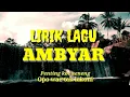 Download Lagu Lirik lagu AMBYAR - Xaluna [ Penting Koe Seneng ]