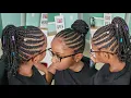 Feed In Braids Ponytail Easy Cornrow Tutorial