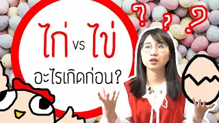 ไก่ กับ ไข่ อะไรเกิดก่อนกัน? | Point of View