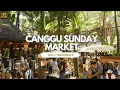 Download Lagu 4K Walk | Bali 02 - Explore Canggu Bali 🇮🇩 - La Brisa Sunday Market \u0026 Batu Bolong Street Tour