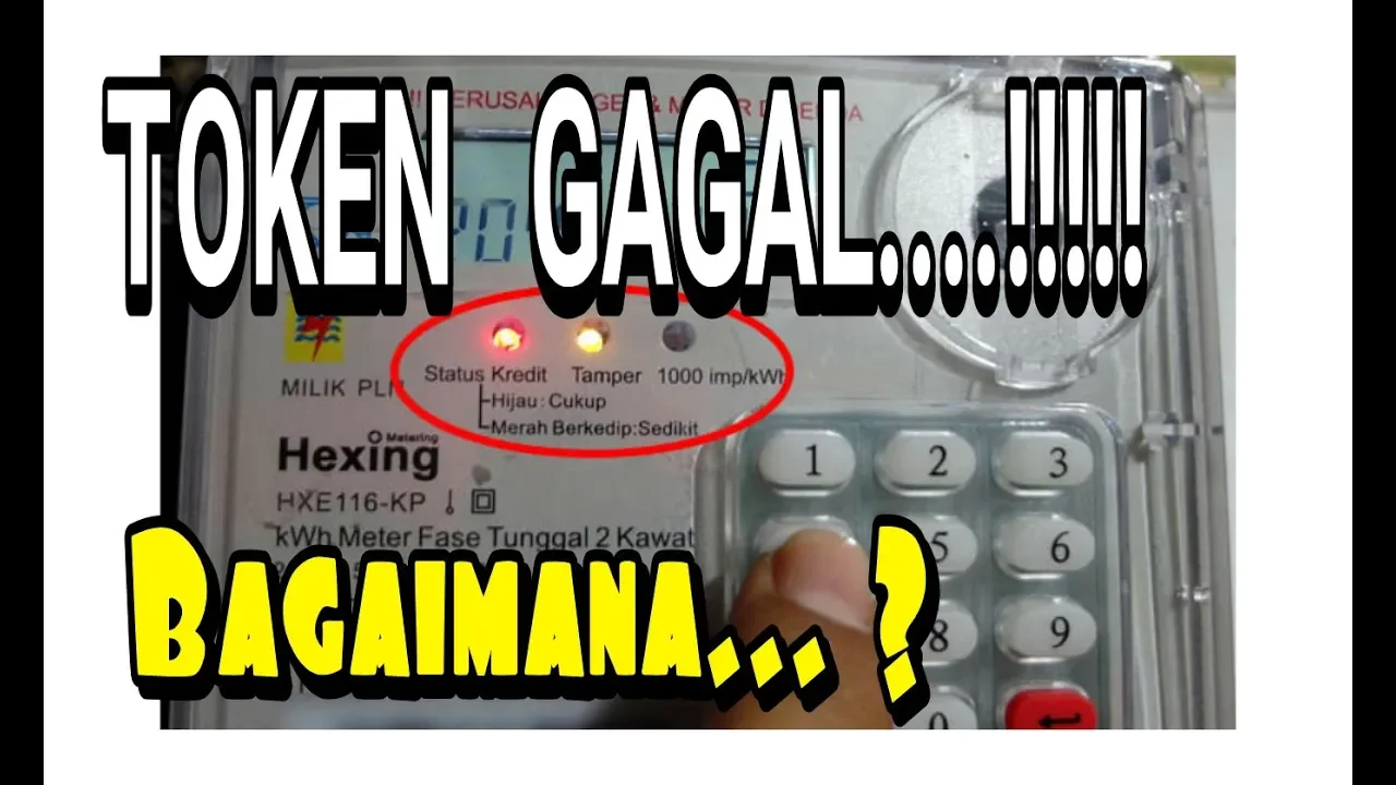 Yuk kita lihat bagaimana ElecBen channel menganalisa meteran listrik pulsa muncul tulisan periksa, k. 