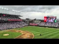Matt Friend 7th Inning Stretch with DHC C-147A August 15 2026 Wrigley Field Chicago Cubs