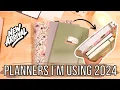 Planners I m Using in 2024 Take a Note 2024 Planner Reading Journal More