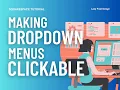 Squarespace Tutorial Making Dropdown Menus Clickable