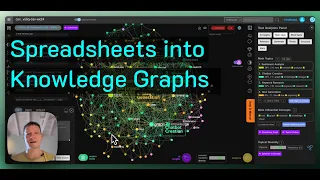 How to Visualize CSV Spreadsheet Data as a Knowledge Graph and Use AI to Understand its Content