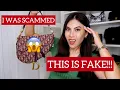 I WAS SCAMMED -MY DIOR BAG IS FAKE