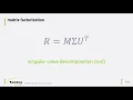 Using Singular Value Decomposition SVD for Movie Recommendations