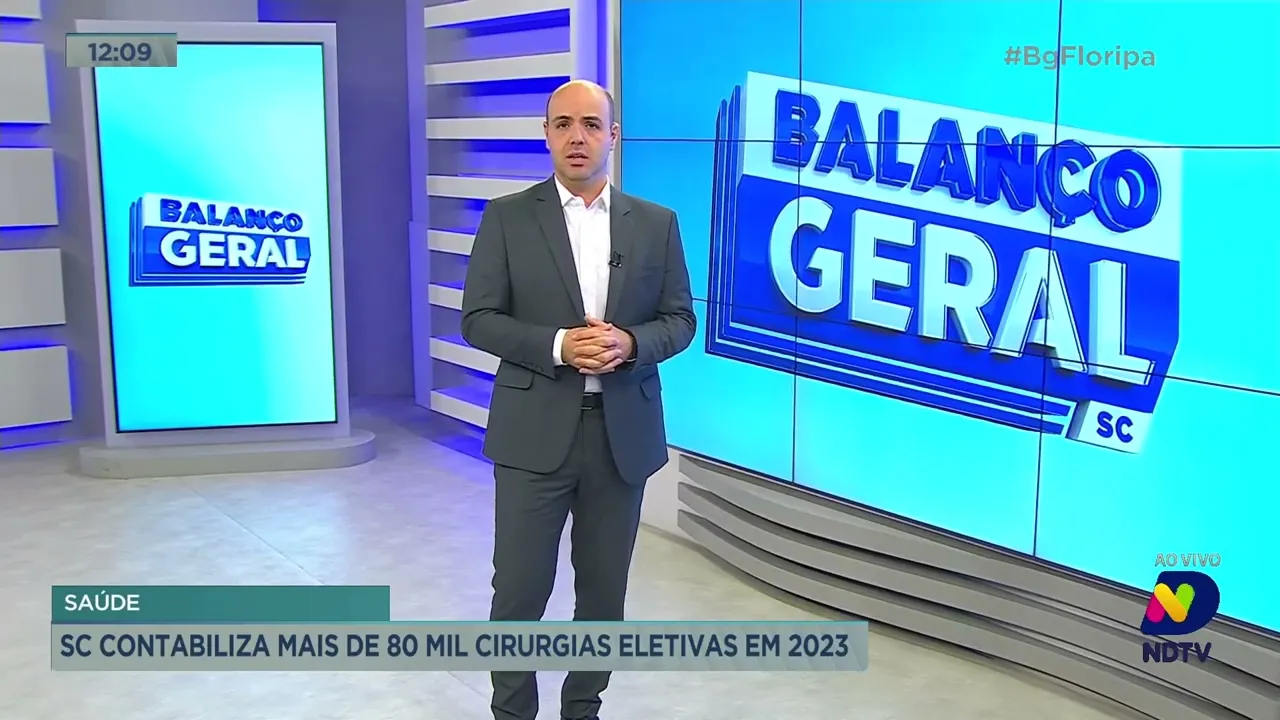 Saúde: SC contabiliza mais de 80 mil cirurgias eletivas em 2023