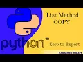 25 List Method COPY