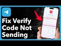 How To Fix Telegram Code Not Sending On iPhone