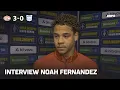Noah Fernandez na moeilijke week beloond met basisplaats: “Dat is het moment waar je op wacht”