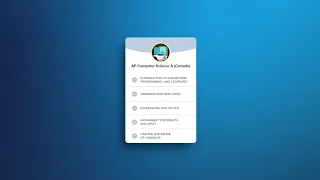 AP CSA CodeHS