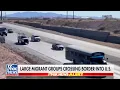 STUNNING Fox News Bill Melugin Wave After Wave After Wave Of Illegal Immigrants Crossing Border