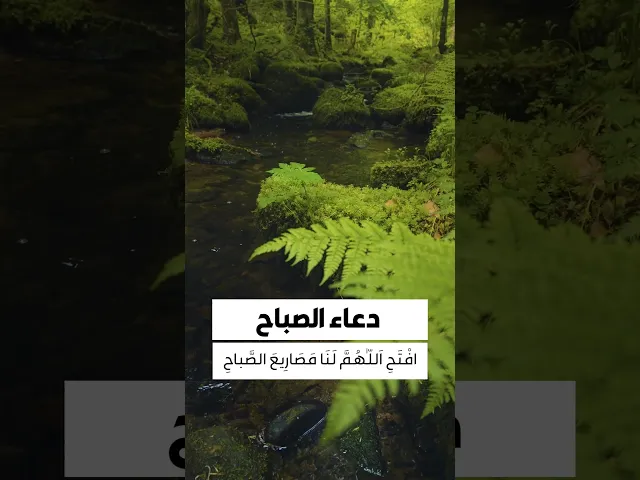 ⁣دعاء الصباح 