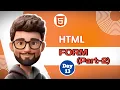 HTML Table Part-2 Day-13 Frontend Course Web Development Programming Site