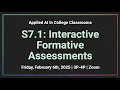 AAiCC M7S1 - Interactive Formative Assessments