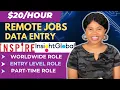 Data Entry Work From Home Jobs 2024 Remote Jobs Worldwide w Inspire Part Time WFH Jobs