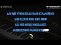 Takdire Pisah - Diorama ( KARAOKE PIANO - FEMALE KEY  )
