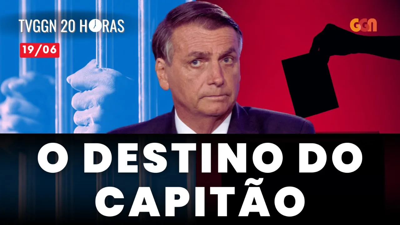 BOLSONARO: PRESO OU INELEGÍVEL | TVGGN 20 Horas | 19.06.23