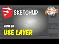 Sketchup How To Use Layer