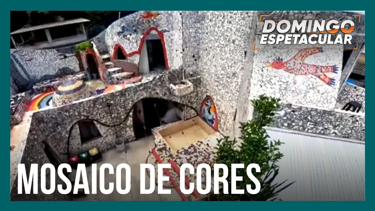 Inglês constrói casa com referências a cartões-postais do Brasil
