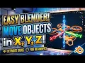 MOVE Anything in Blender X Y Z Axis Guide