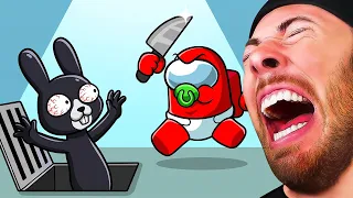 MINI CREWMATE vs ANIMAL HOSPITAL?! (Funny Among Us)
