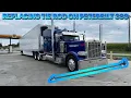 REPLACING TIE ROD ON PETERBILT 389 PRIDE AND CLASS GLIDER