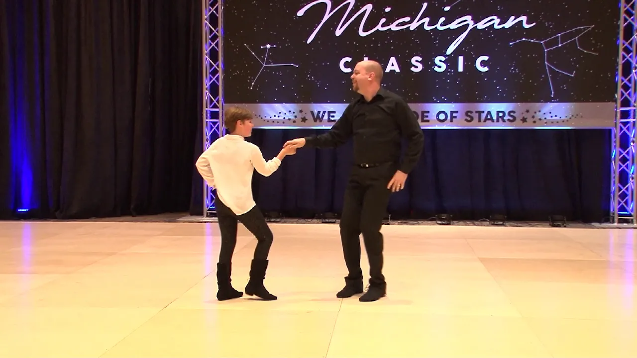 Michigan Classic 2018 Pro Am Open Routine Lily Auclair with Matt Auclair