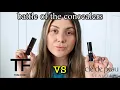 NEW Tom Ford stick concealer VS Cle De Peau stick concealer battle of the stick concealers