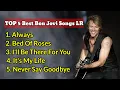 Download Lagu Bon Jovi || The Best Full Album, Enjoyable to Listen to ( Lyrics )