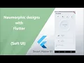 Flutter - Neumorphic design Smart Home Application Soft UI