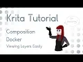 Krita Tutorials 4 1 How to use the Compositions Docker