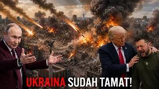 TRUMP GAGAL BUJUK PUTIN! Gelombang Serangan Rusia Ubah Ukraina jadi Neraka, Zelensky Menyerah