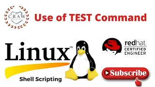 Use of TEST Command Linux BASH Shell Scripting Part 4 Linux Certification Training
