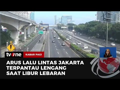 Lengangnya Jalanan Jakarta saat Lebaran