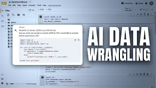 JSON to CSV in 2 Minutes with Gemini