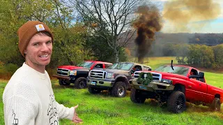 Whistlindiesel Cheap Truck Challenge Cummins vs Duramax vs Powerstroke