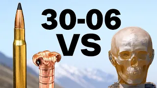 30-06 vs Ballistic Gel Head