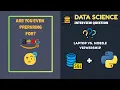 FAANG Data Science Interview Laptop vs Mobile Viewership SQL Python