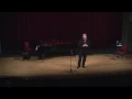 Vocal Masterclass with Gerald Finley at the Royal College of Music