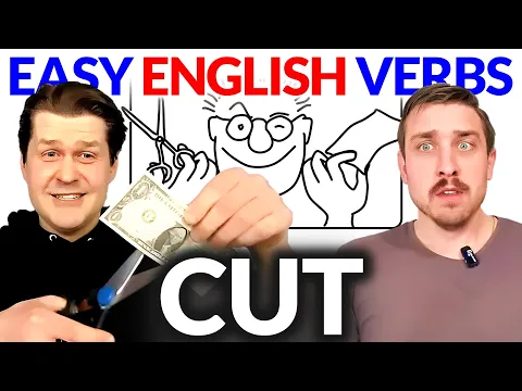 CUT ✂ Verbos en inglés | Input comprensible: lección fácil para principiantes | Natural Approach