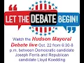 City of Hudson NY Mayoral Debate